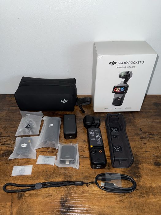 Dji Osmo Pocket 3 creator combo noua + card 256gb