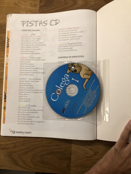 Учебник по идпснски Colega 1, със CD