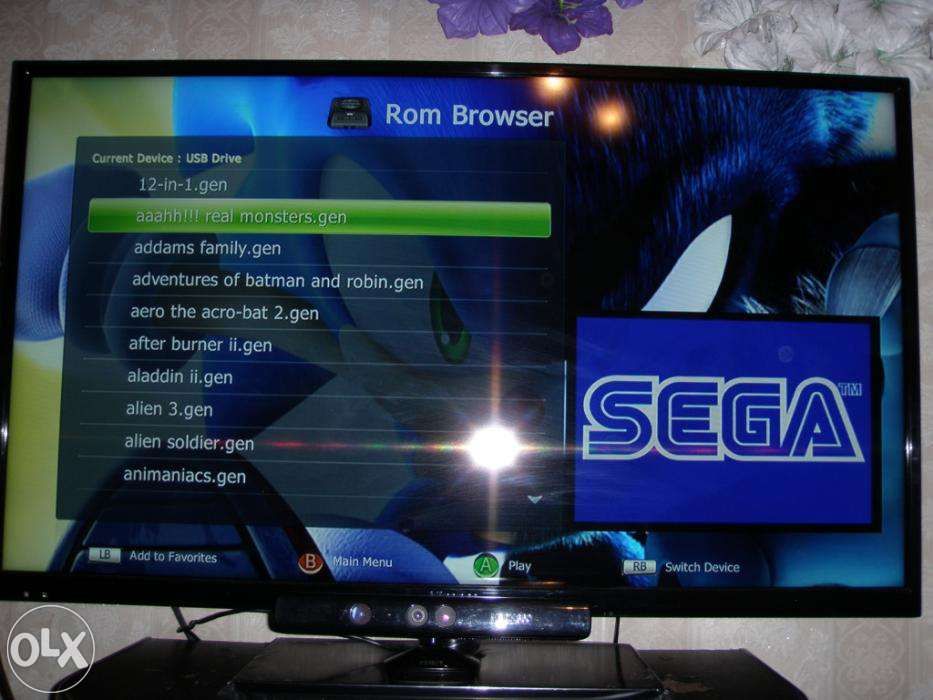 эмулятор Sega с играми для Xbox 360