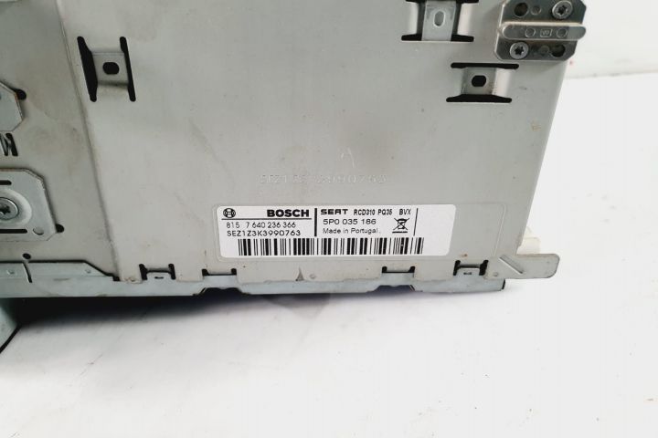 CD Player casetofon 5p0035186 Seat Leon 2 (facelift)  [din 2009 pana  2012] seria