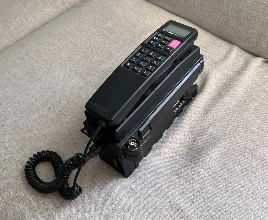 Telefon auto vintage Siemens Telekom DI-314 GSM CEPT colectie rar