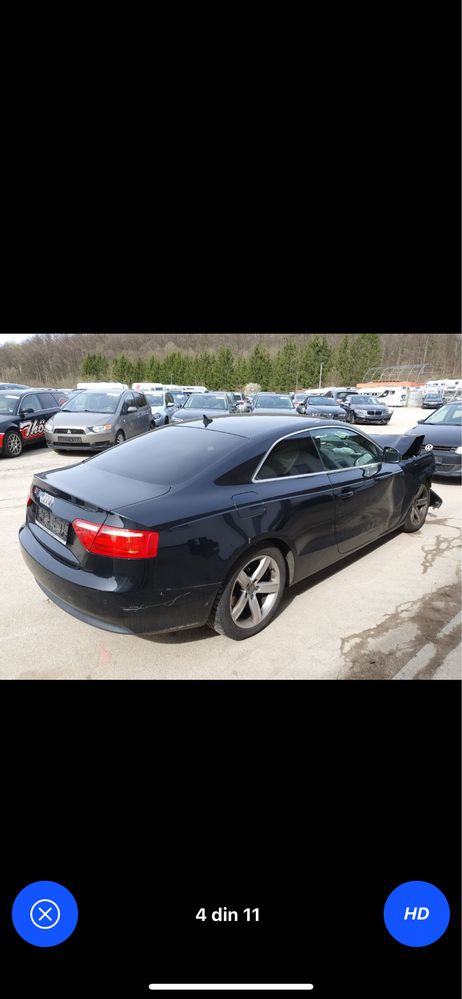 Piese dezmembrari Audi A5 motor  2.0 TFSI 155 KW motor CDNC AN 2010