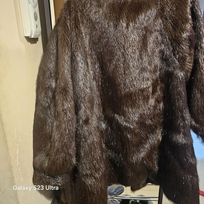 Haina din blana naturală nurca