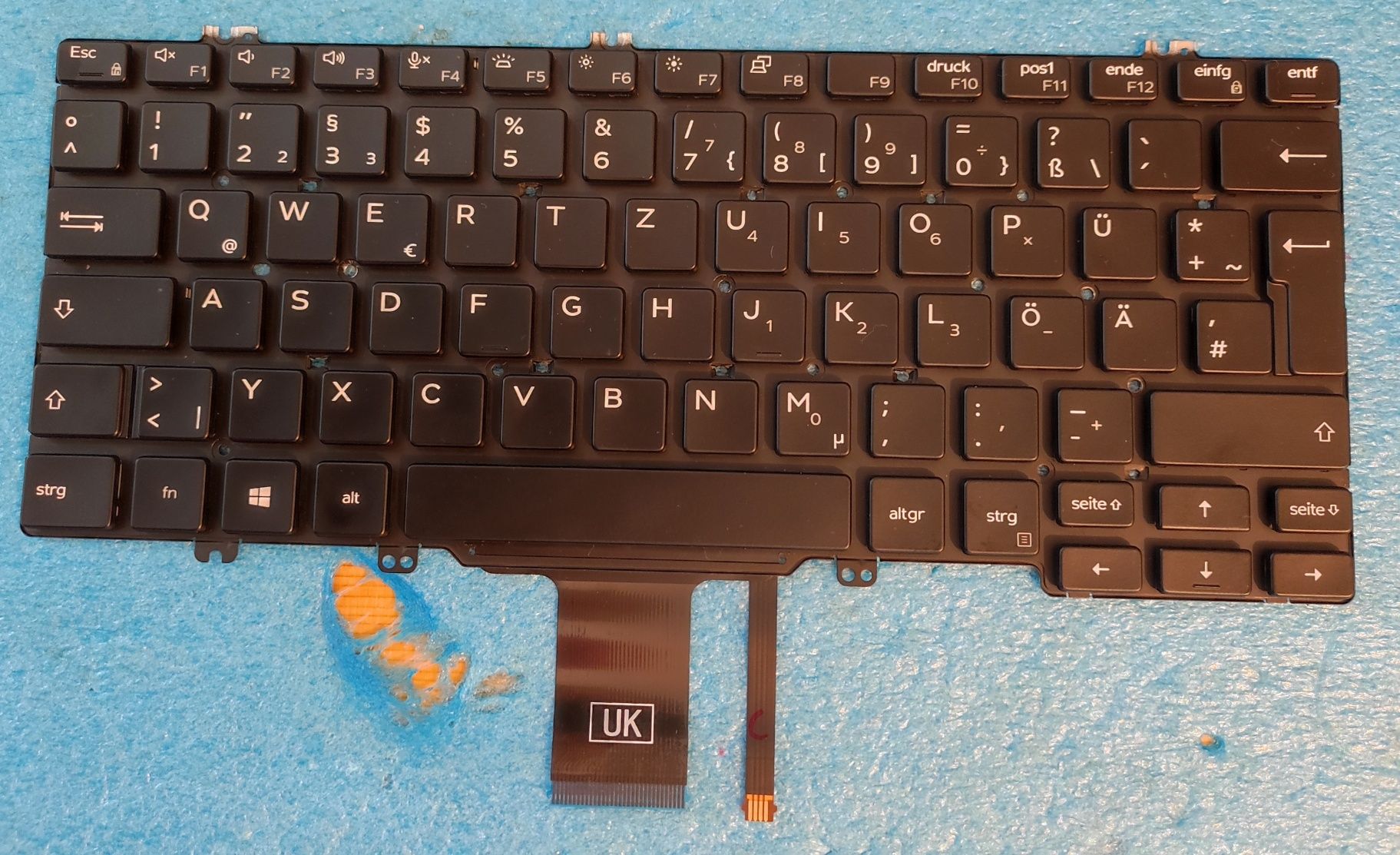 Tastatura Dell Latitude 5300 5310 7300 Originală Iluminată