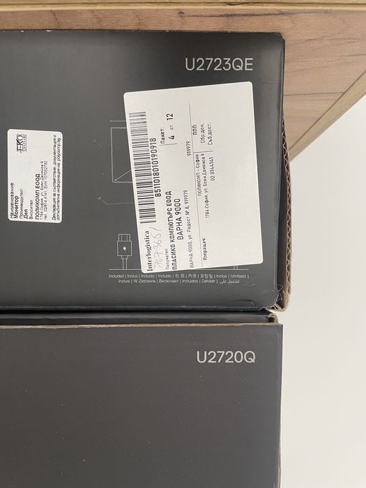 Монитор Dell u2720q и Dell u2723qe