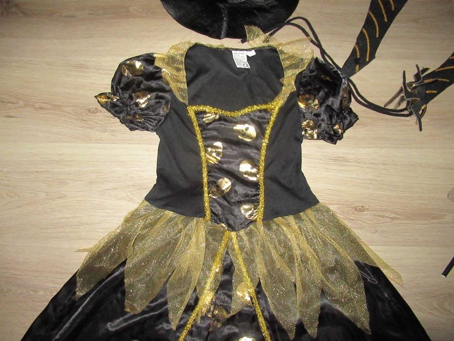 страхотна РОКЛЯ за ХЕЛОУИН с аксесоари--140 номер