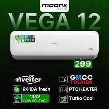 Кондиционер MoonX 12 DC Inverter/LOW VOLTAGE/С теном/Доставка