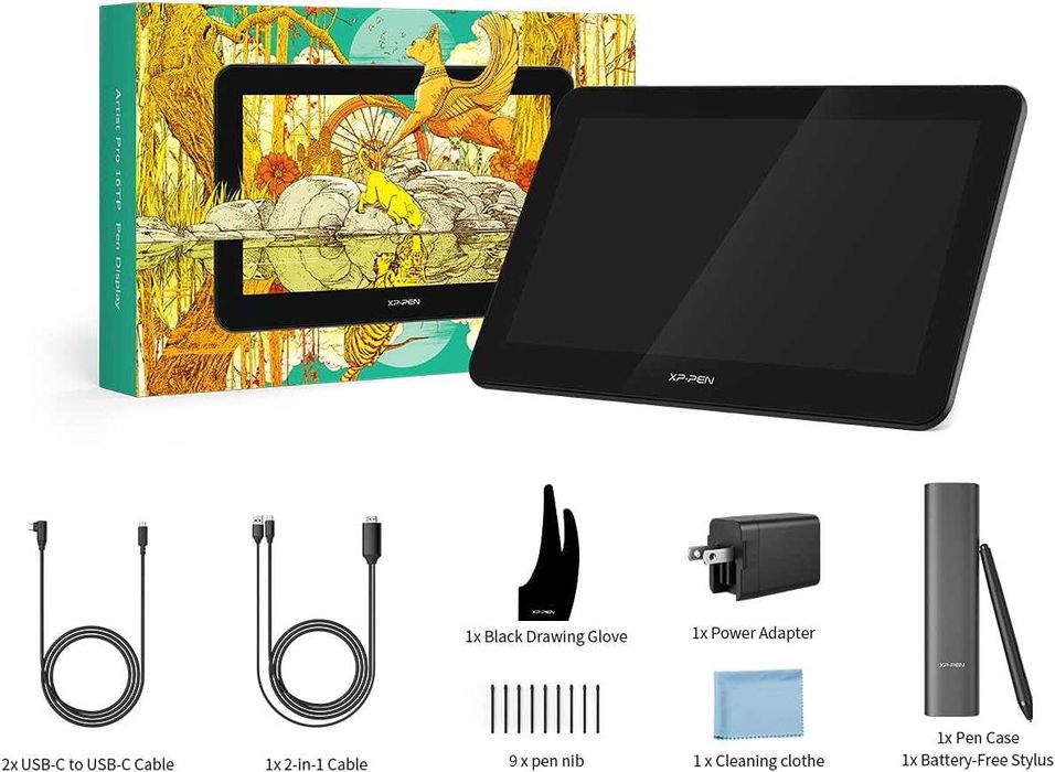 Tableta grafica XP-PEN Artist 16 PRO TP, 15.6" 4K UHD 3840 x 2160