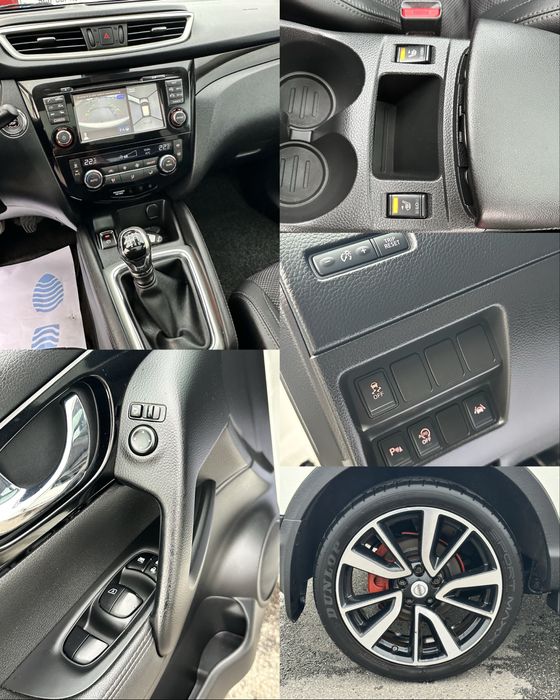 Nissan Qashqai 2015 / 1.5 DCI / 110 CP / Tekna / Alb perlat / Euro6