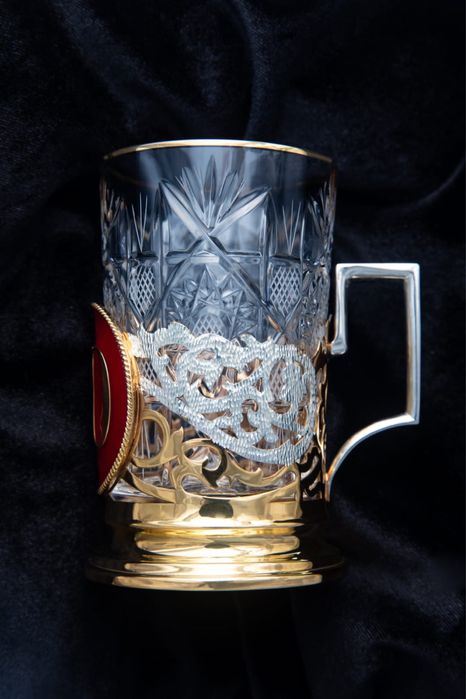 Подстаканник бронзовый юбилейный