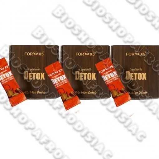 Pachet promo: 3 x Ceai de Slabit DETOX FORX5 cu aroma de lamaie