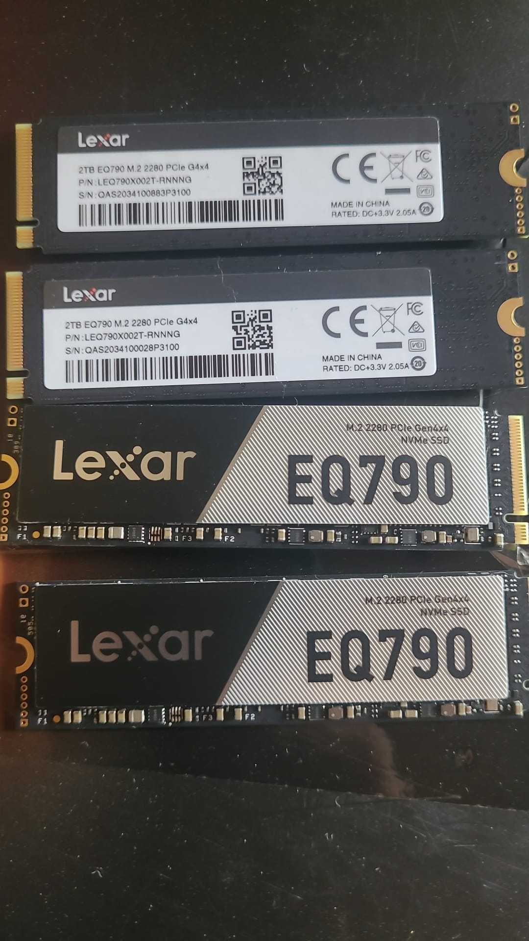 SSD Lexar EQ790 2TB NVMe PCIe 4.0 , 7000 MB/s –nou
