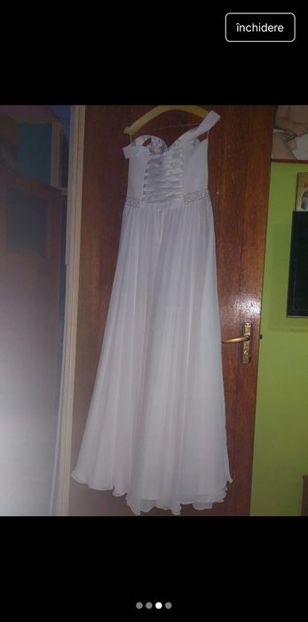 Rochie de mireasă impecabilă mărimea 42
