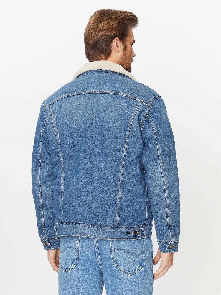 LEE Rider Sherpa Trucker Jacket ОРИГИНАЛНО мъжко яке - L