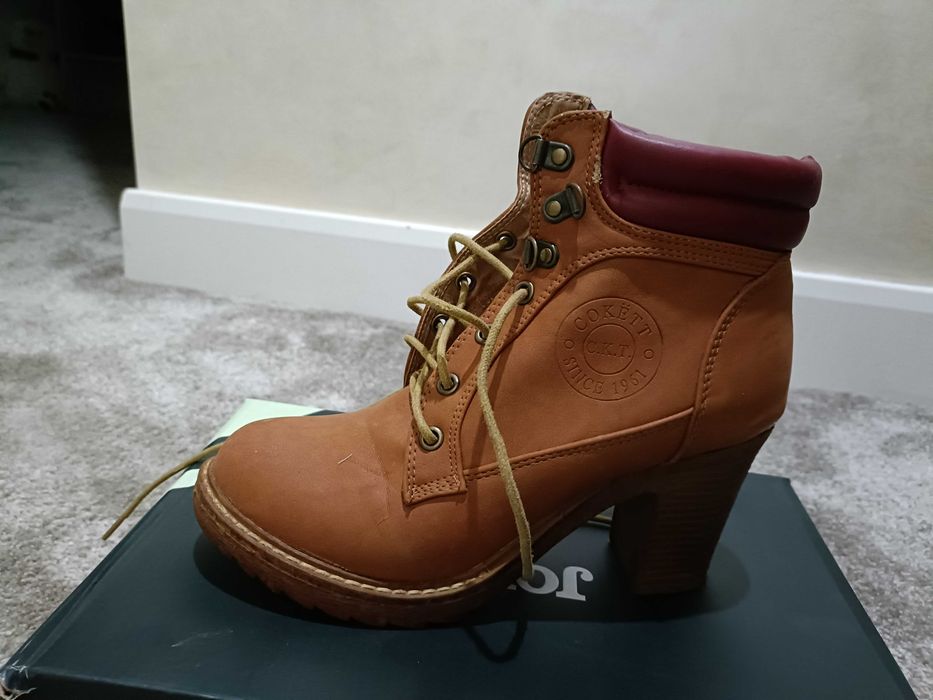 Vand botine imitatie piele