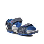 Детски сандали за момче Clarks Zalmo Go Inf Navy Combi Lea - 24,