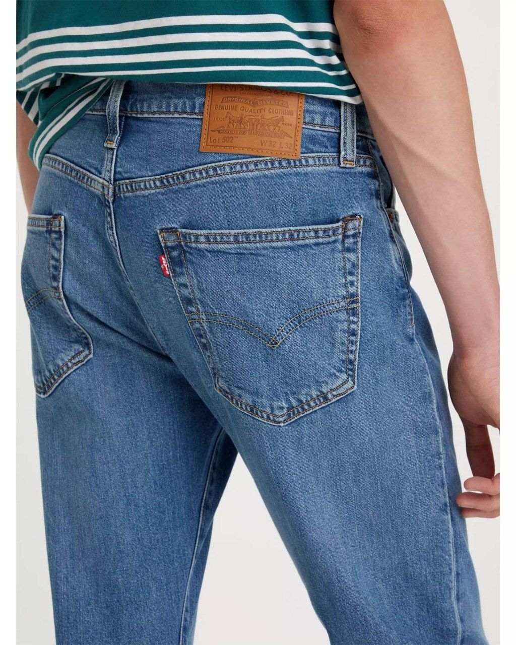 Джинсы Levi's 502 taper fit р.34/32