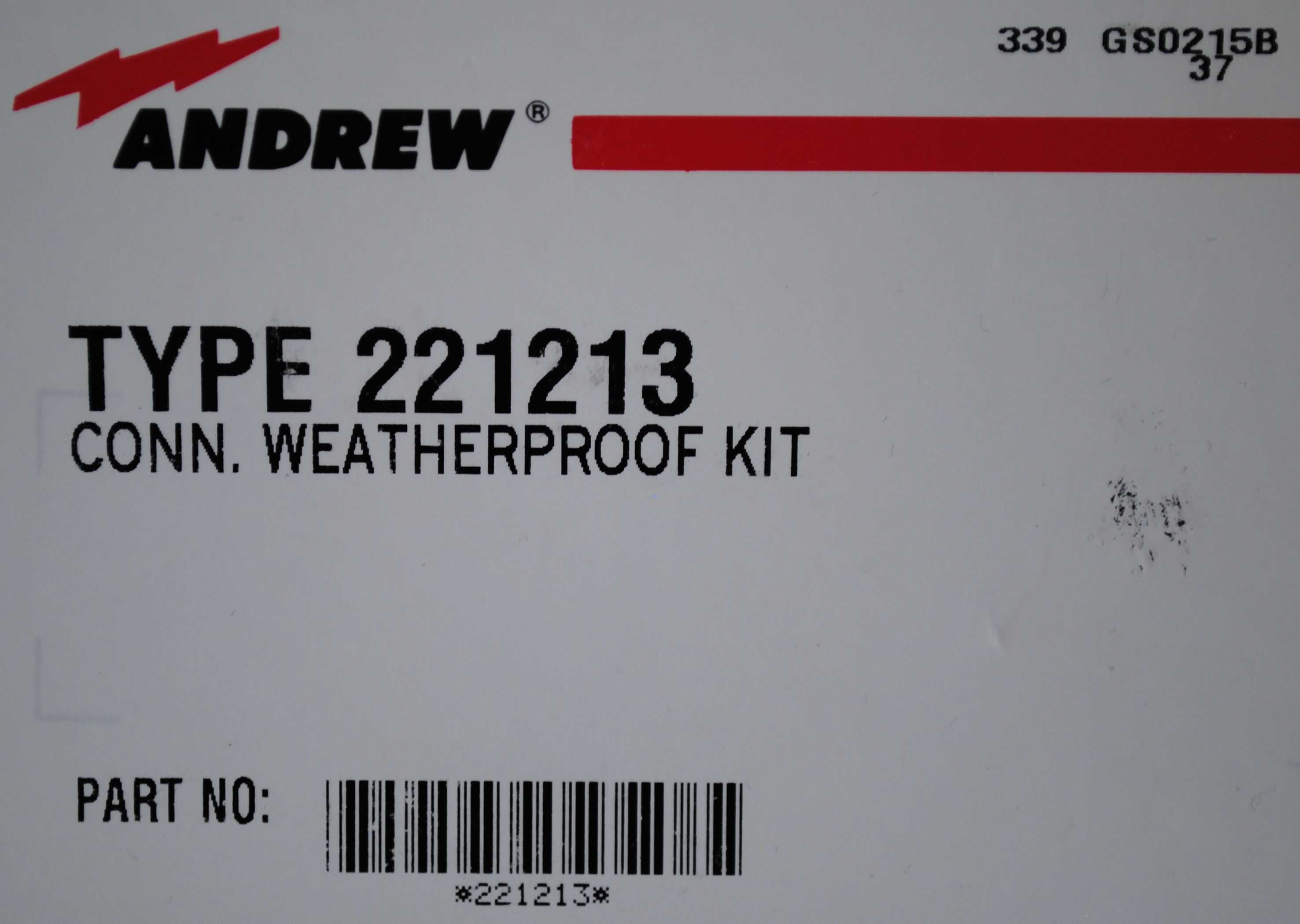 Andrew Weatherproof_Tip 221213-Kit izolare si protectie la intemperii