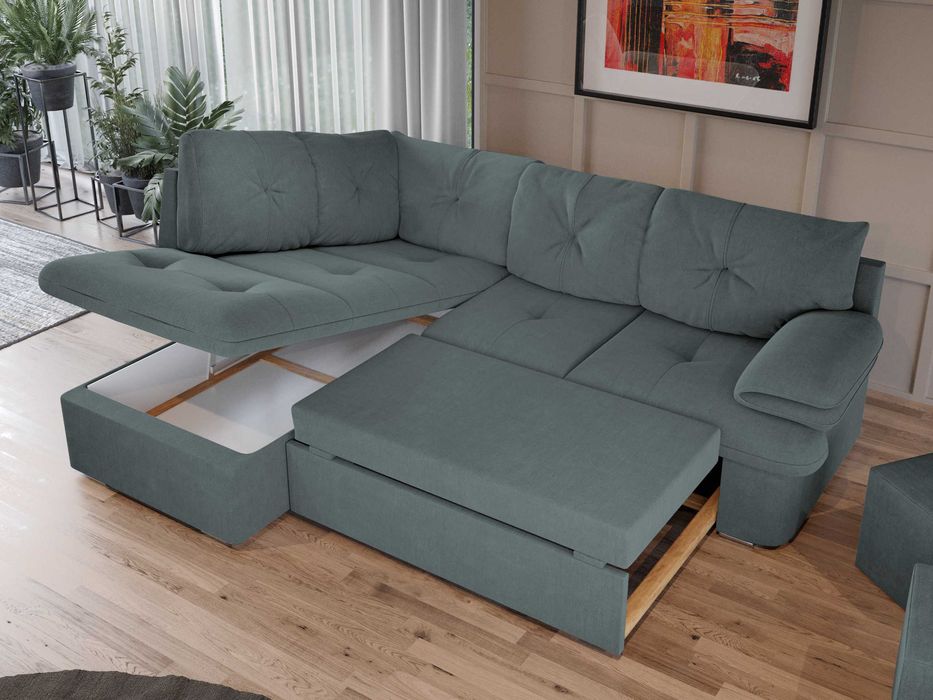 Coltar Extensibil Roma Turcoaz - Transport Gratuit 4-10 zile