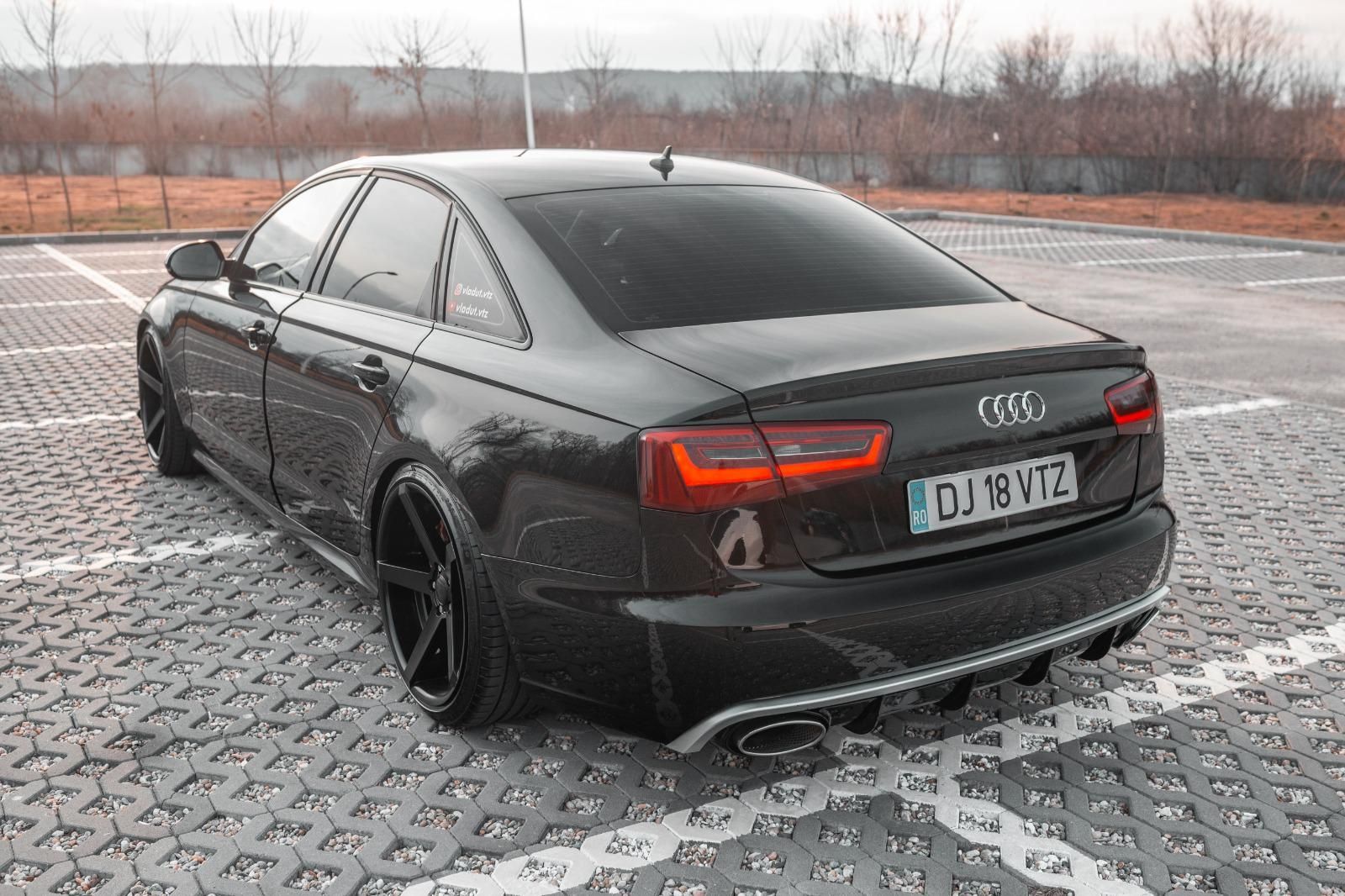 Difuzor pentru bara de spate Audi A6 4G (2010-2014) Design RS6