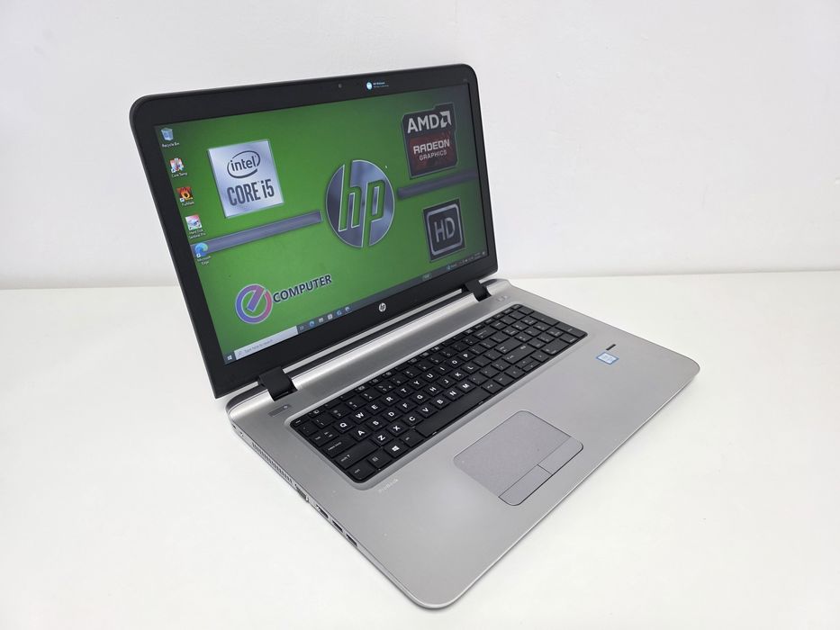 Laptop HP Probook display MARE 17.3" i5 16gb ssd gaming. GARANTIE