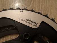 Angrenaj SRAM RED DZero Carbon Quarq 10-speed 50/34