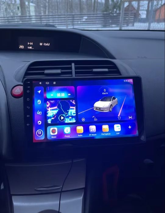 Мултимедия 360° камери Honda Civic VIII Навигация Android Хонда Сивик
