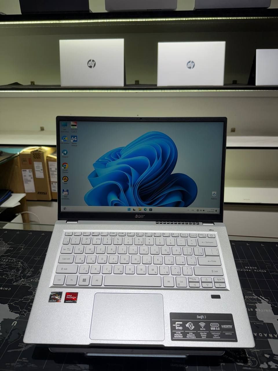 Acer Swift3 R5-5500U/8/256/14.0