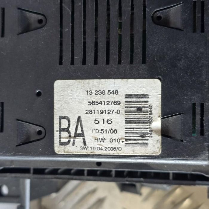 Display afisaj bord cu rama Opel Zafira B