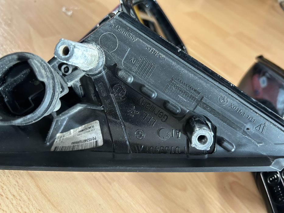 Oglinzi bmw f10 facelift semnale unghi mort shadowline