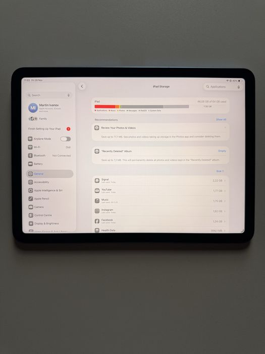 iPad Air 5 64GB WiFi (M1)