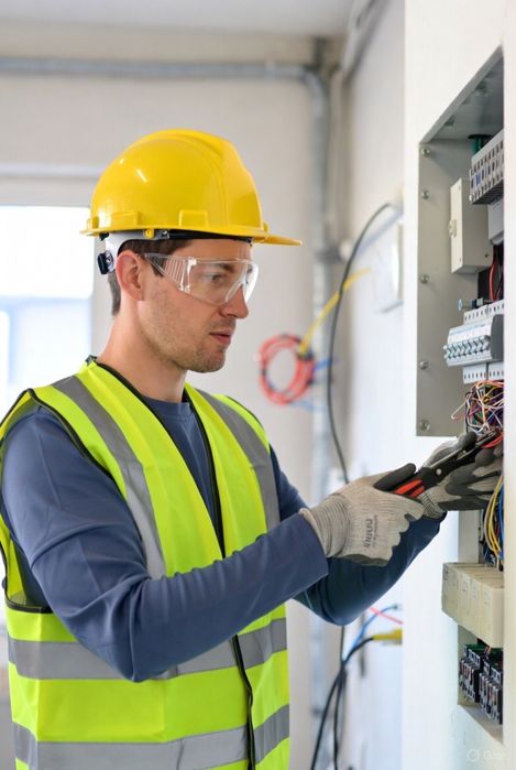 Electrician execut lucrari electrice