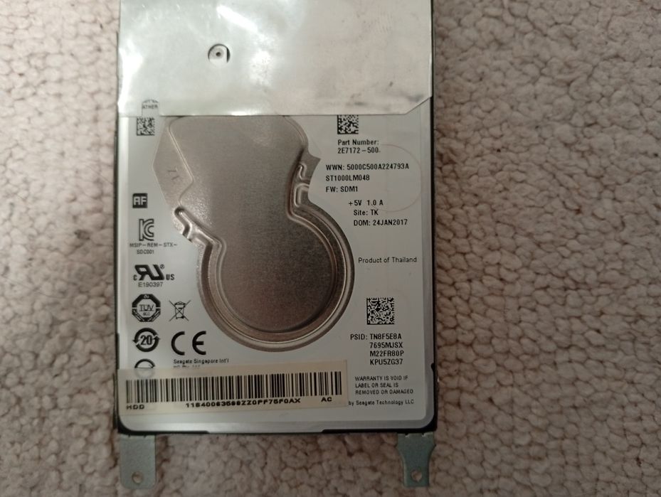 Hard disk laptop 1 tb