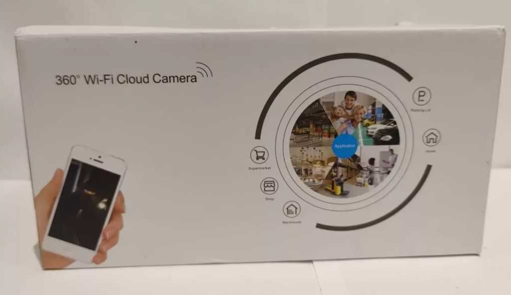 Тройна камера за наблюдение, работи с WiFi, 9 MP,Ultra HD