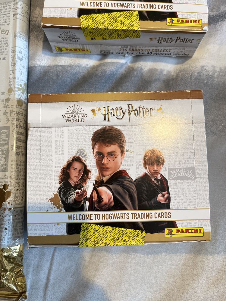 Panini Harry Potter cartonase album sigilat si 2 x 24  plicuri