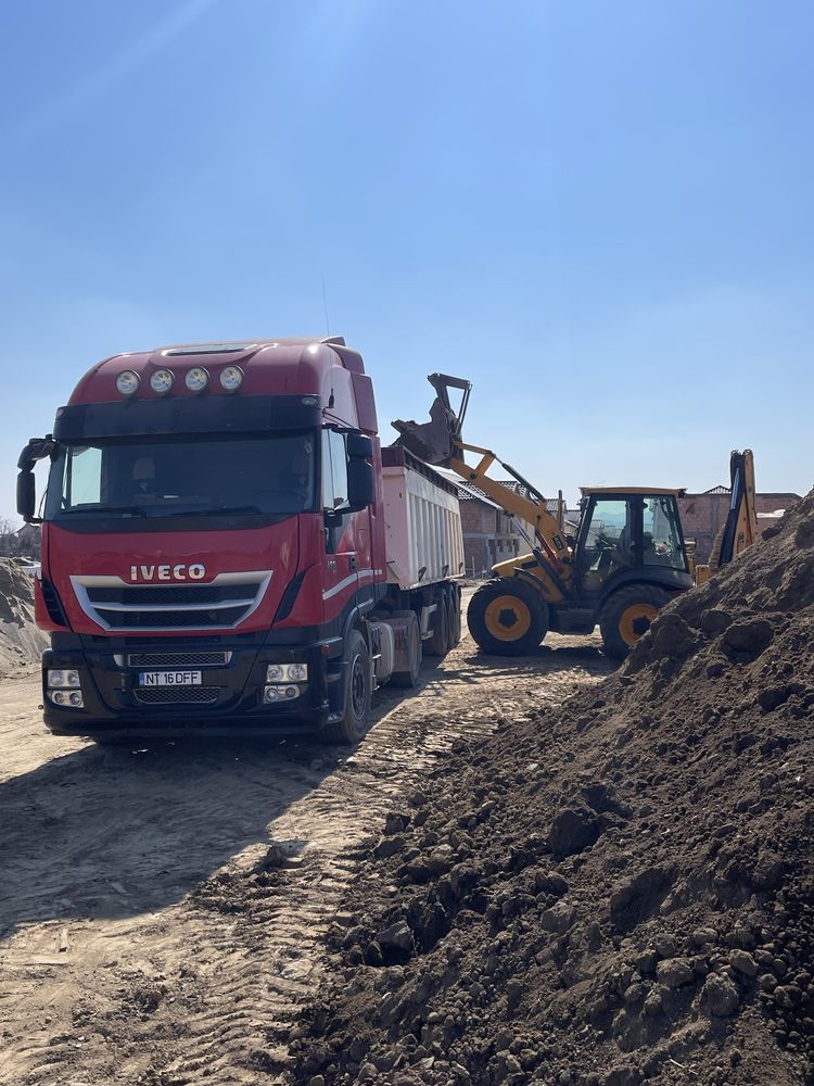 Inchiriez camion basculabil autobasculata 6x4 camion cu macara