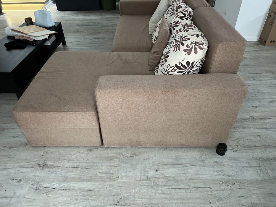 Canapea extensibila in L Mobexpert