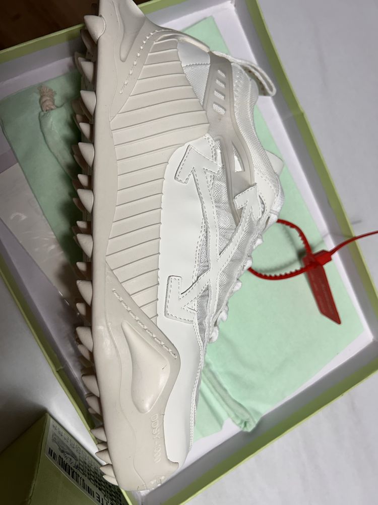 Adidasi Off white odsy 1000 albi nr 42