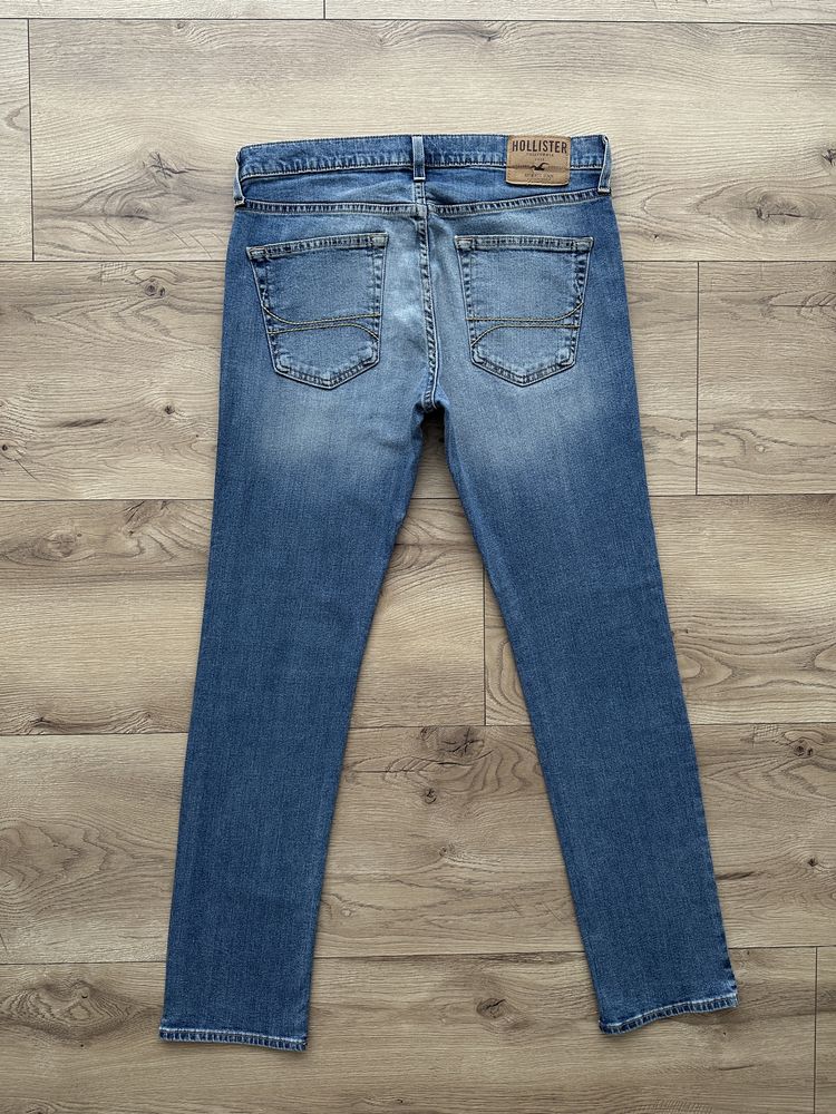 Blugi HOLLISTER Skinny Jeans Barbati | Marime 33 x 32 (Talie 87 cm)