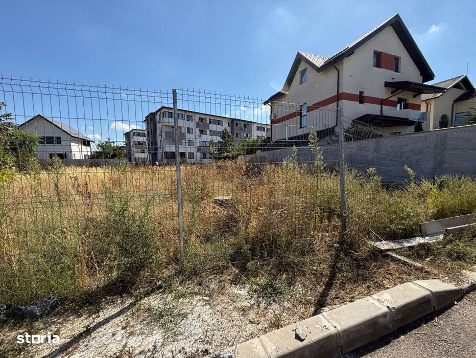 Teren Intravilan 800 mp ptr Casa cu Proiect-Rosu Chiajna Comision zero