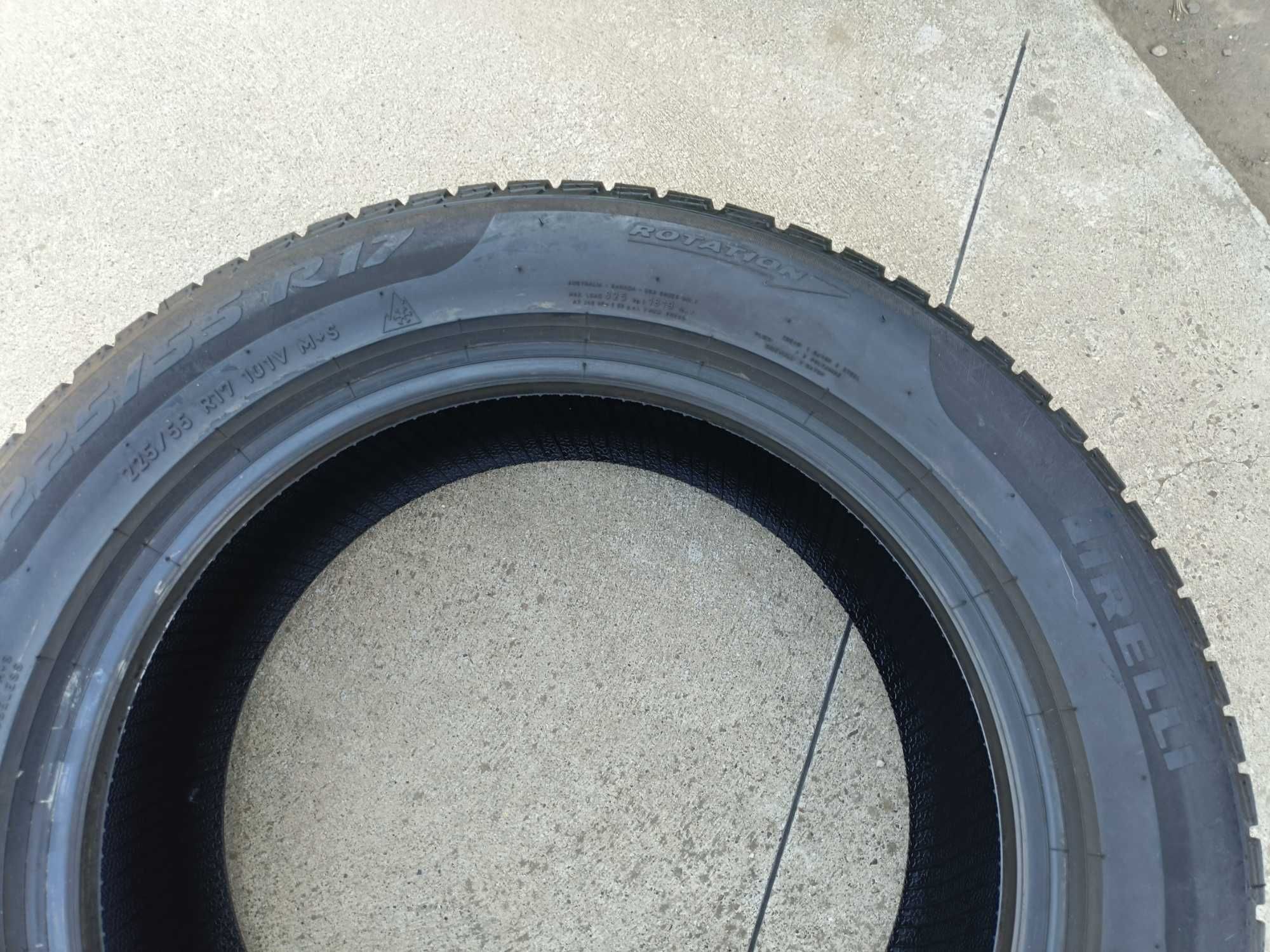 Set 4 anvelope de iarna 225 55 17 pirelli sottozero 3