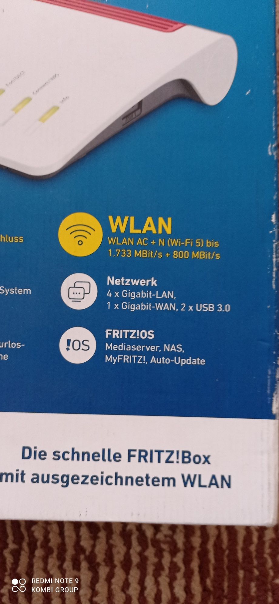 Рутер friz box wifi