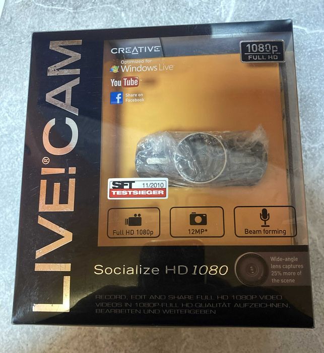 Уеб камера Creative Live! Cam Socialize HD 1080