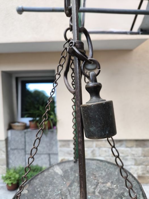 Стар търговски кантар паланца