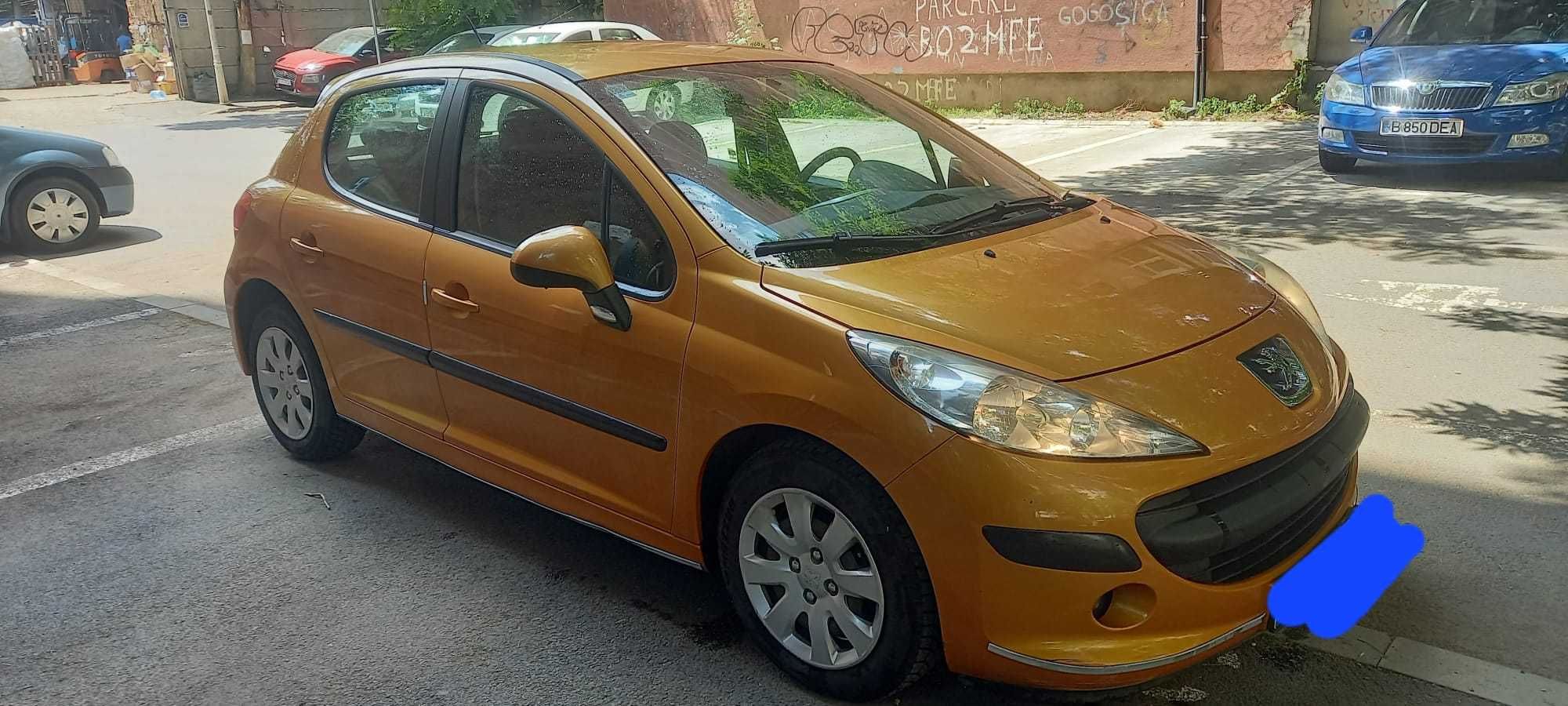 Peugeot 207 din 2007 benzina 1,4 , km 86.080 reali
