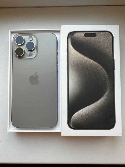 iPhone 15 Pro Max Natural Titanium