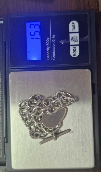 AG126, bratara argint 925,marcata, masiva, 15.3 grame, superba