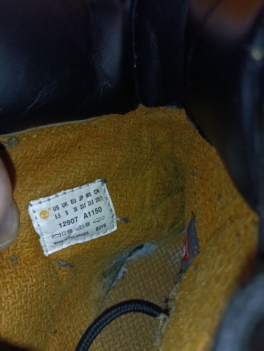 Timberland N 38 кожени боти- 29 лв