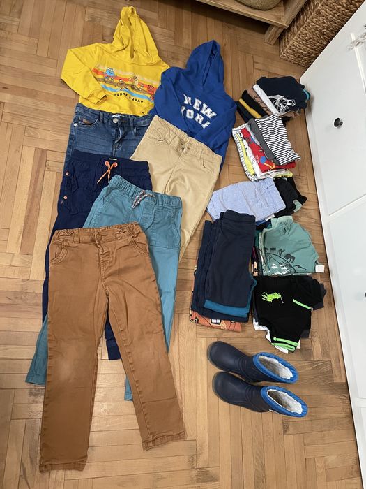 Детски дрехи, момче 4-5 г номера 110-116