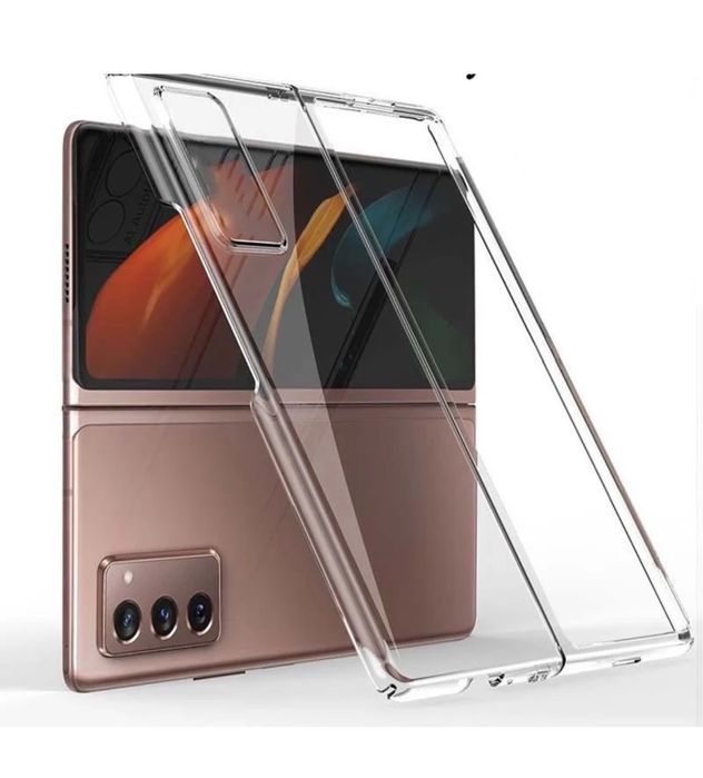 Samsung Z FLIP FOLD 3 4 5 6 7 Husa Transparenta Plastic Fata Spate Cl